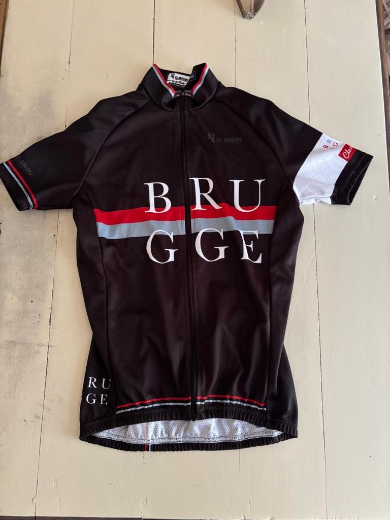 Fietstruitje Brugge als nieuw, Fietsen en Brommers, Fietsaccessoires | Fietskleding, M, Dames, Ophalen of Verzenden, Zo goed als nieuw