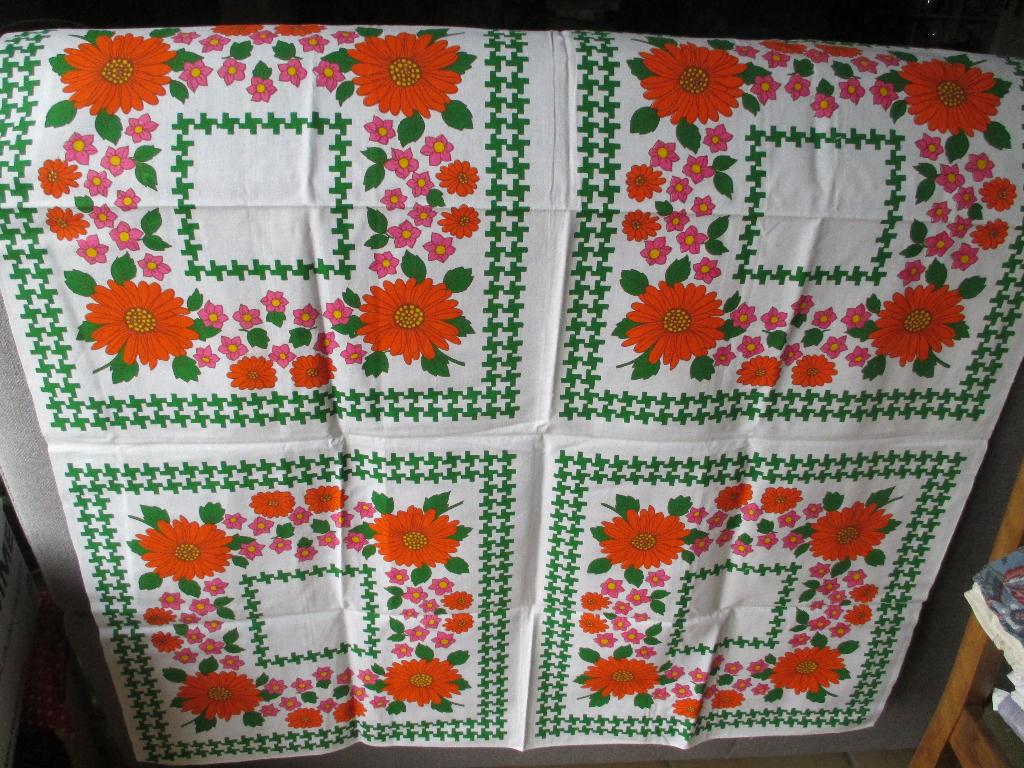 lap stof retro, Hobby en Vrije tijd, Stoffen en Lappen, Ophalen of Verzenden, Zo goed als nieuw, 30 tot 120 cm, Katoen