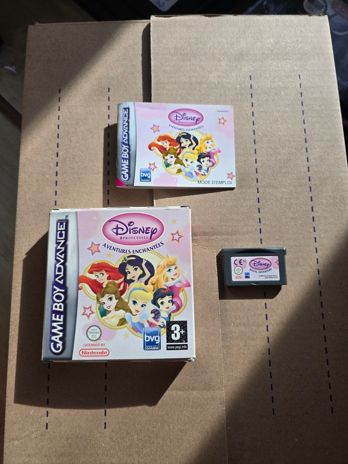 Spel „Enchanted Adventures” Disney Princesses Gameboy Advanc, 1 speler, Ophalen, Overige genres, Vanaf 3 jaar