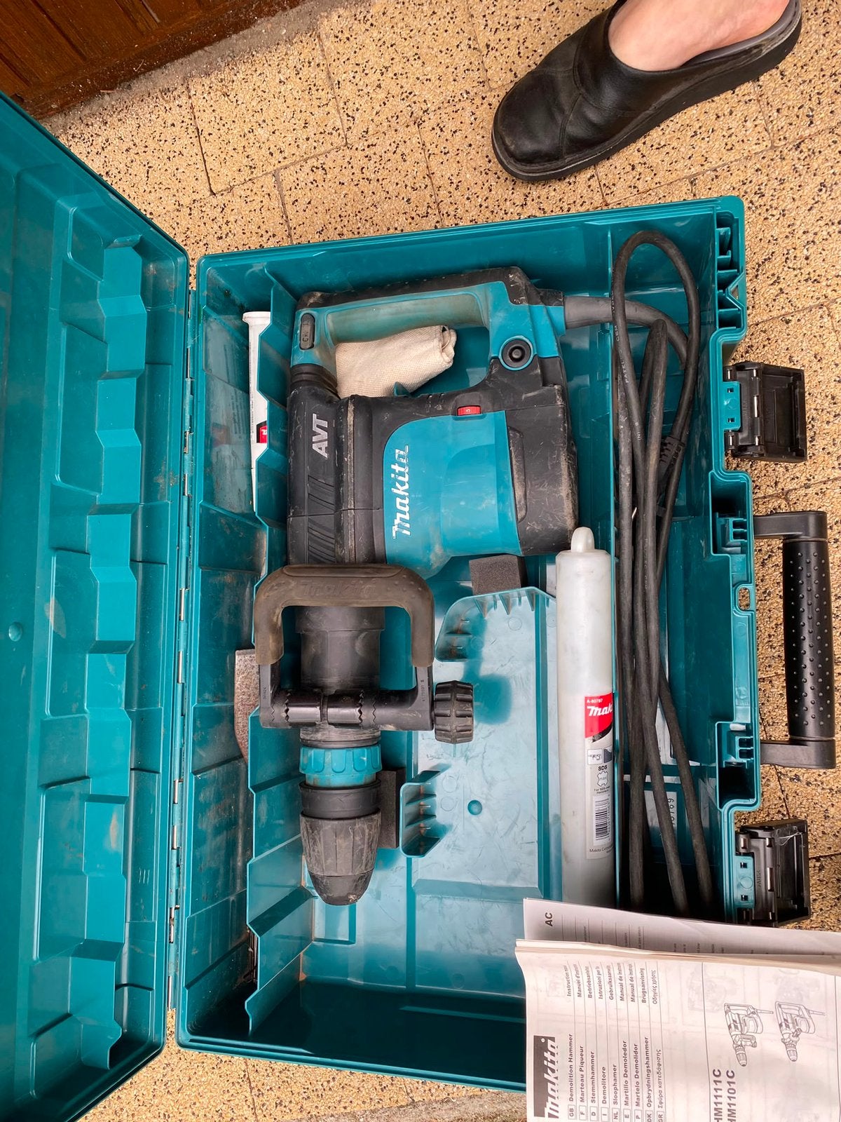 Breekhamer, Doe-het-zelf en Bouw, Gereedschap | Boormachines, Ophalen, Zo goed als nieuw, Boor- en/of Breekhamer
