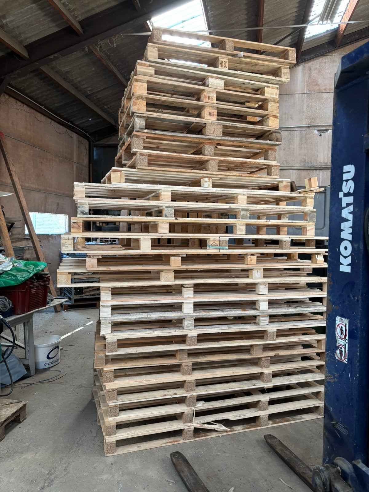 Gratis pallets, Doe-het-zelf en Bouw, Ophalen, Zo goed als nieuw