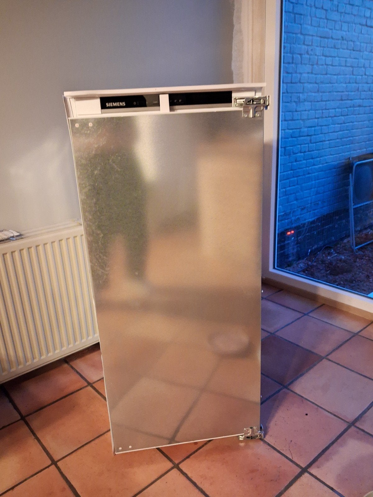 Siemens inbouw koelkast, Ophalen