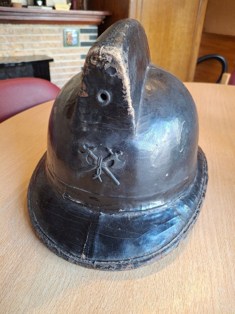 Brandweerhelm, Verzamelen, Ophalen of Verzenden, Overige soorten, Overige typen