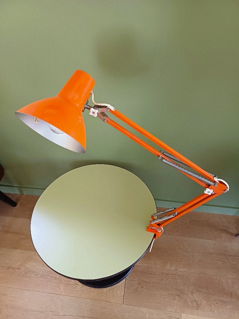 Lampe d'architecte vintage Maxam, danois, Maison & Meubles, Lampes | Lampes de table, Enlèvement