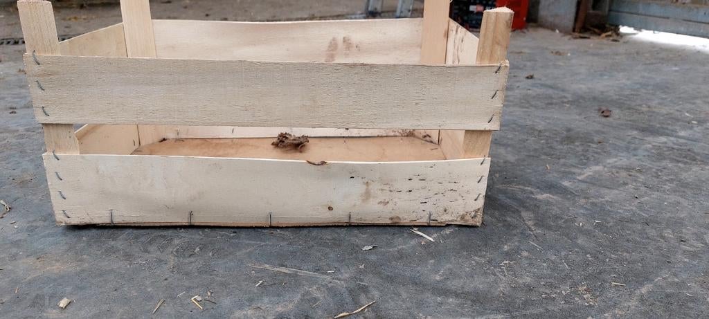 Houten kistjes, Ophalen