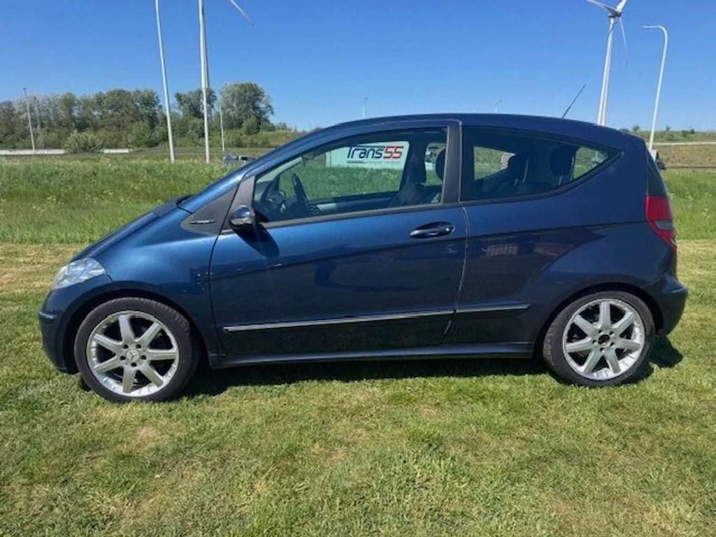 Mercedes-Benz A-CLASS 200 A 200 Elegance (bj 2006), Auto's, Gebruikt, Zwart, 4 cilinders, Parkeersensor