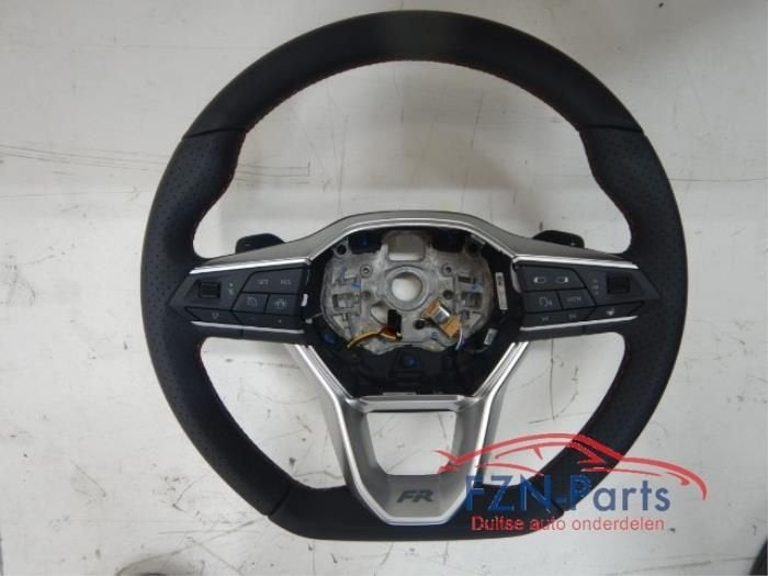 Seat Tarraco 5FJ FR Stuur MF+F1+View Verwarmd Rood stiksel, Ophalen of Verzenden, Gebruikt