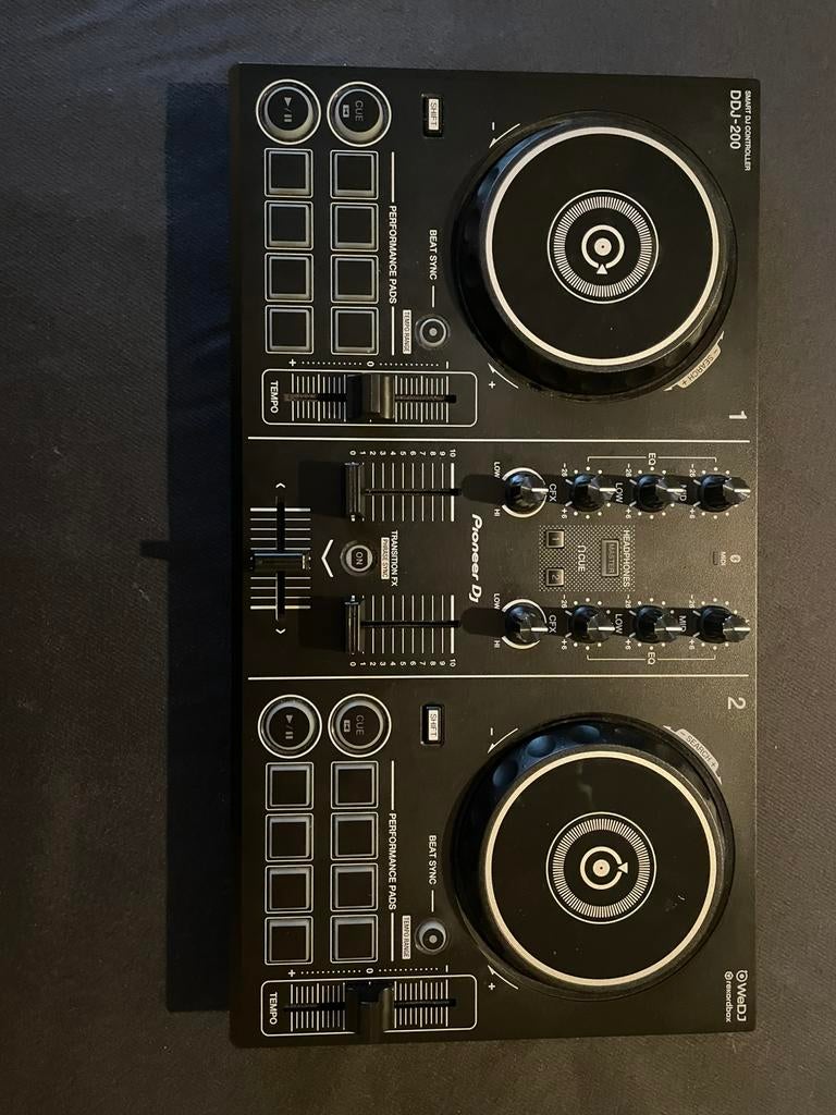 Pioneer DDJ-200 + Kabel, Musique & Instruments, DJ sets & Platines, Enlèvement, Comme neuf, Platine, Pioneer