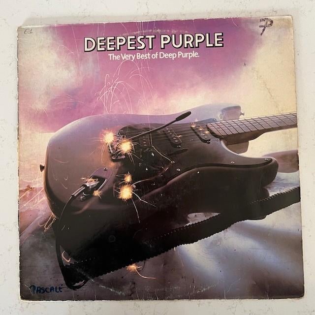 Deep Purple - Deepest Purple - vinyl, Cd's en Dvd's, Vinyl | Rock, Ophalen of Verzenden, Gebruikt, 12 inch, Rock-'n-Roll