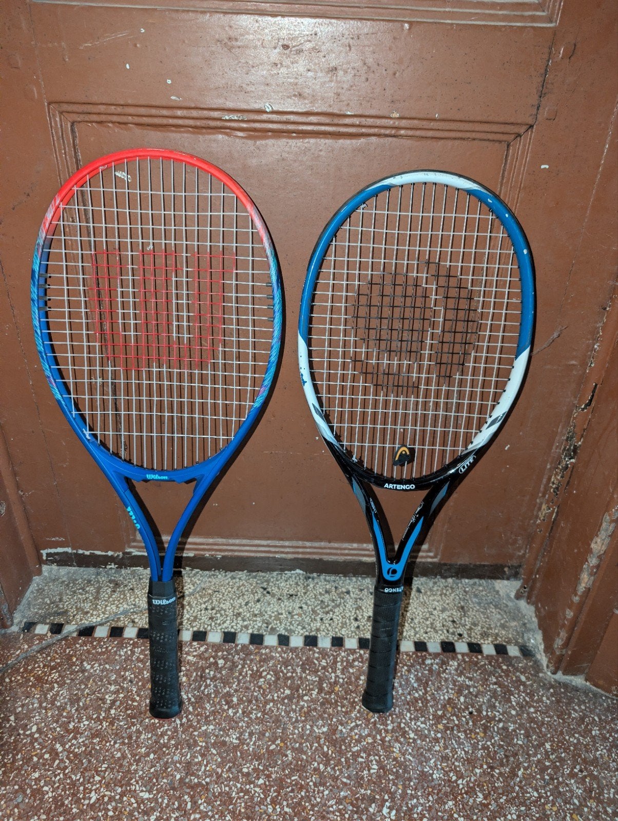 Raquette de tennis adulte Lot de 2, Sports & Fitness, Enlèvement, Raquette, Wilson