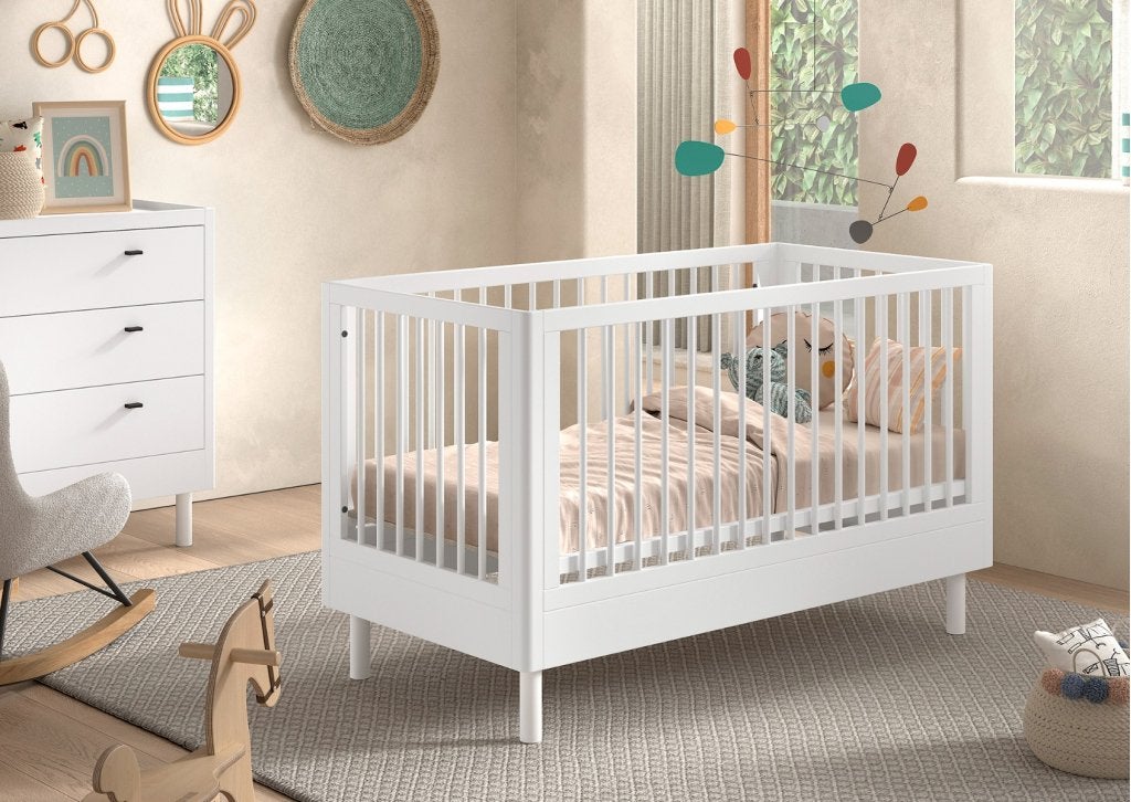 Forrest Beech baby-/peuterbed - 70x140 - Wit beuken, Kinderen en Baby's