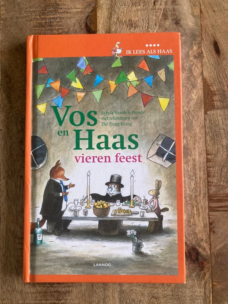 Leesboek - Vos en Haas vieren feest, Ophalen of Verzenden, Gelezen, Sprookjes