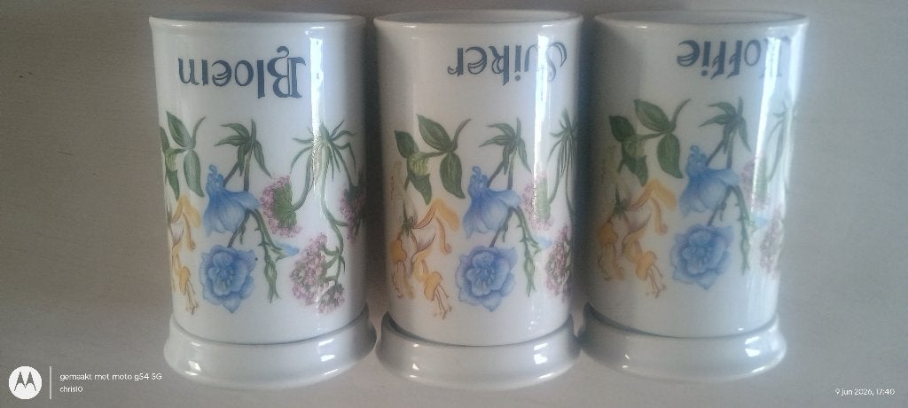 Voorraaddoos café sucre farine koffie suiker bloem, Ophalen