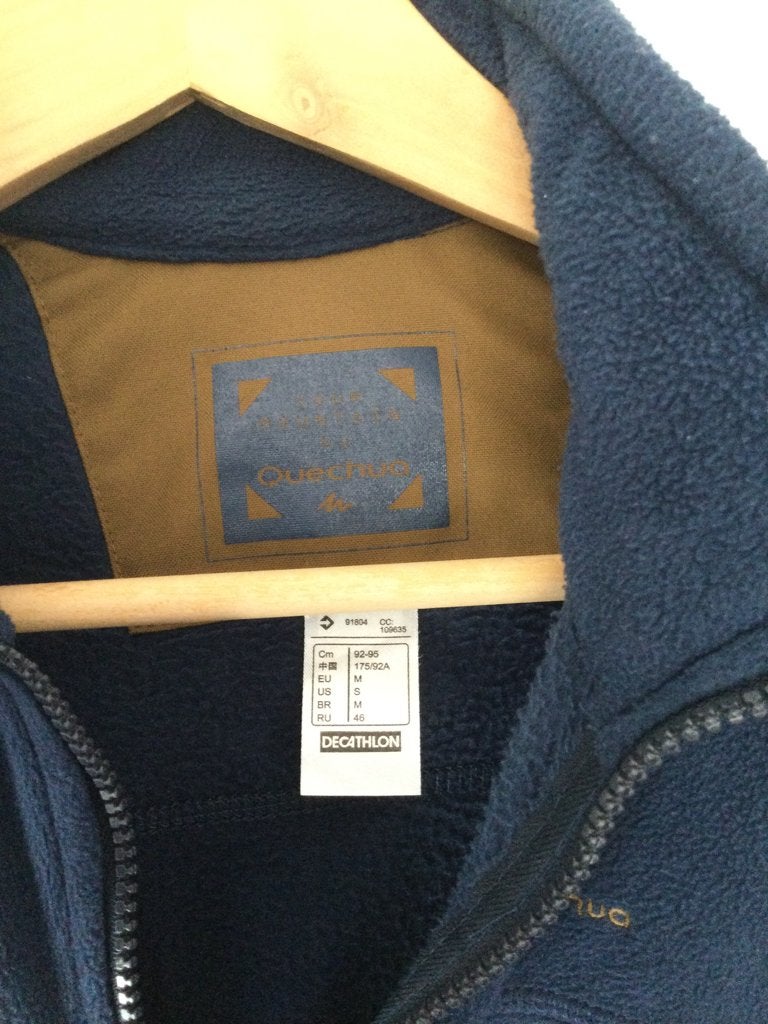 Fleece quecha, Kleding | Heren, Ophalen of Verzenden, Gedragen, Maat 48/50 (M), Blauw