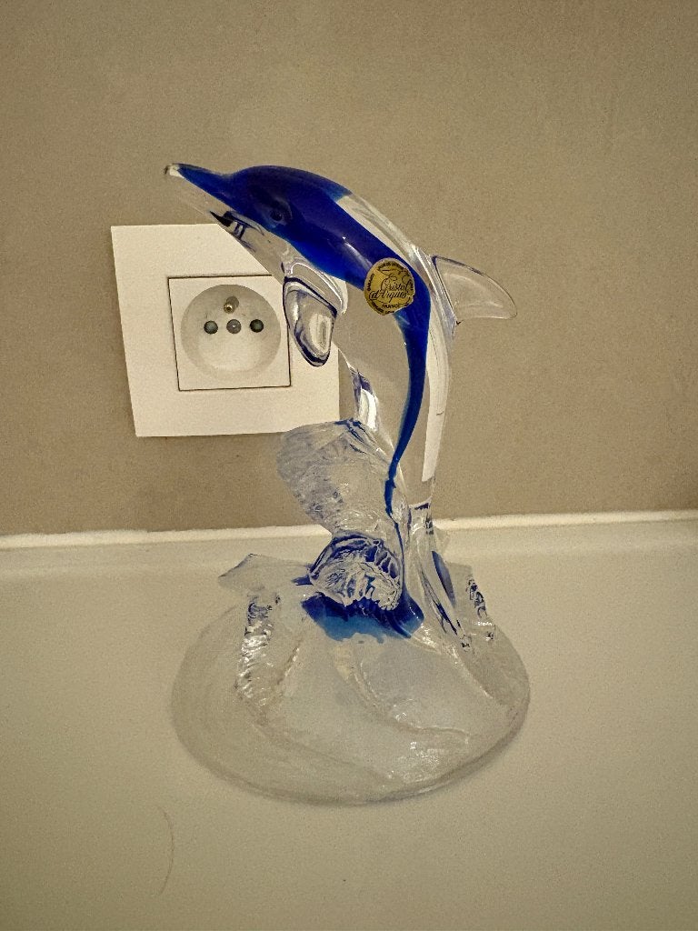 cristal d'arques dolfijn, Ophalen of Verzenden