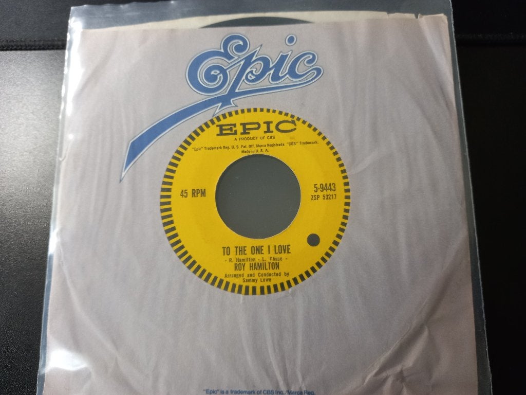 Roy Hamilton - To The One I Love '7 " Popcorn ", Enlèvement ou Envoi, 7 inch, Comme neuf, Pop