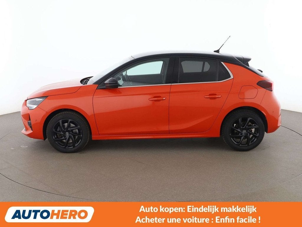 Opel Corsa 1.2 Turbo Elegance (année de construction 2020), Euro 6, 1165 kg, Autres couleurs, Noir