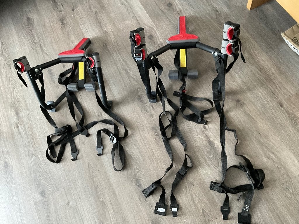 Porte vélos, Auto diversen, Fietsendragers, Ophalen, 3 fietsen of meer, Zo goed als nieuw, Achterklepdrager