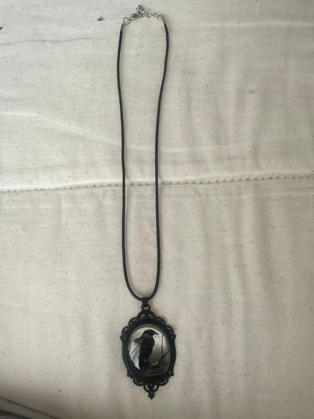 halsketting, Handtassen en Accessoires, Kettingen, Verzenden, Zwart, Nieuw, Overige materialen
