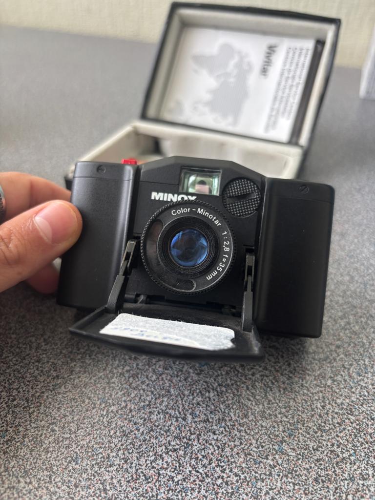 Appareil photo Minox 35 EL avec flash, TV, Hi-fi & Vidéo, Appareils photo analogiques, Enlèvement, Utilisé, Autres Marques