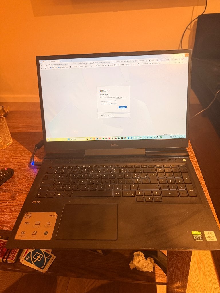 Gaming laptop dell G7 17 - 7700, Ophalen, Gebruikt, Intel i7-processor, Dell
