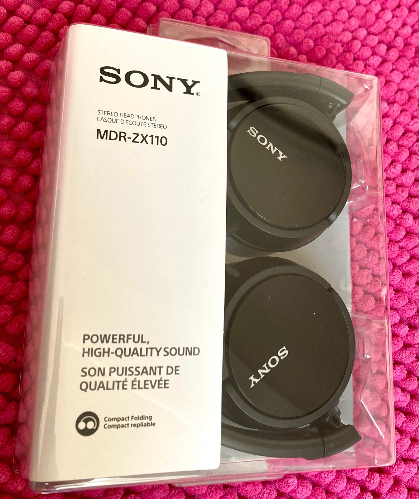 Bekabelde stereohoofdtelefoon van Sony, Ophalen, Overige typen, Nieuw, Sony