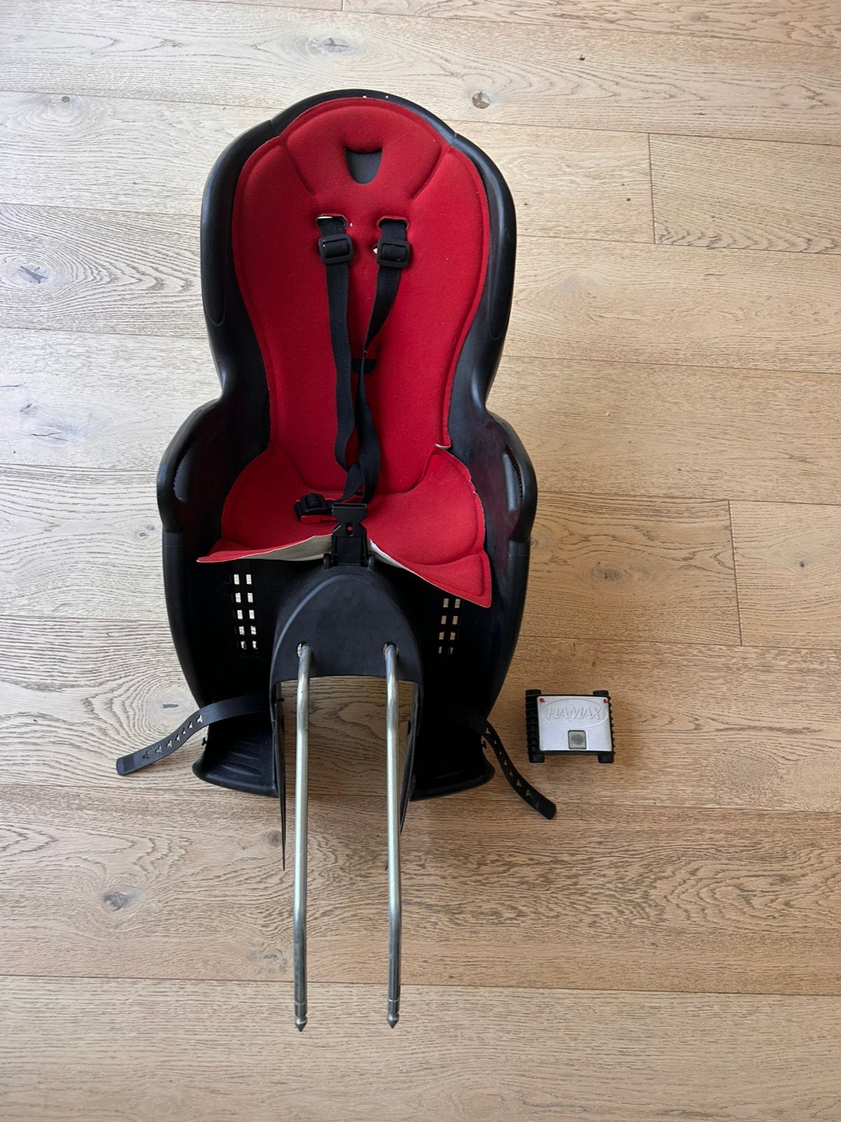Fietsstoel Hamax Kiss, Ophalen, Gebruikt, 9 t/m 18 kg, Achterzitje