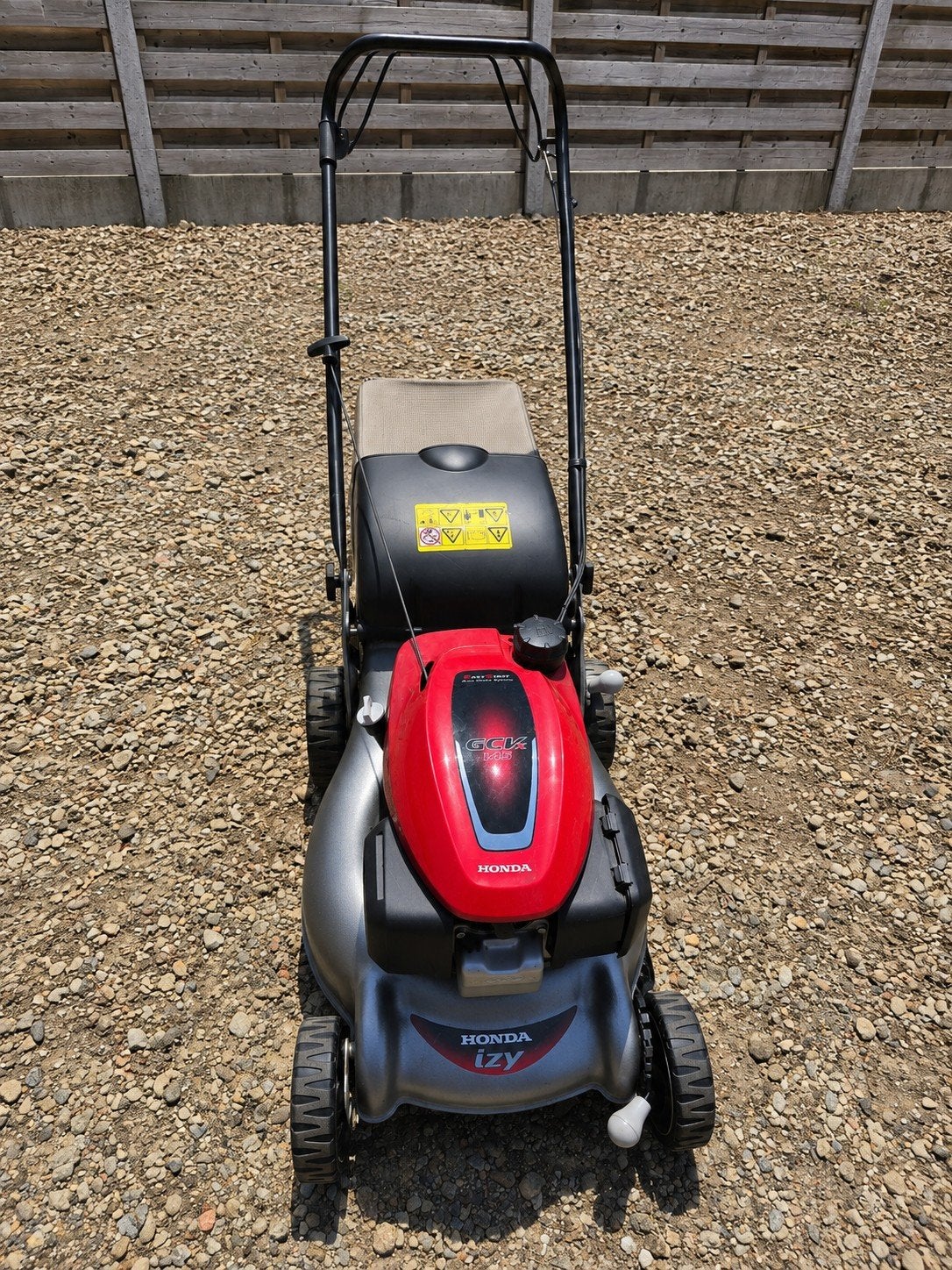 Honda grasmachiene, Tuin en Terras, Ophalen, Honda, Zo goed als nieuw, Opvangbak