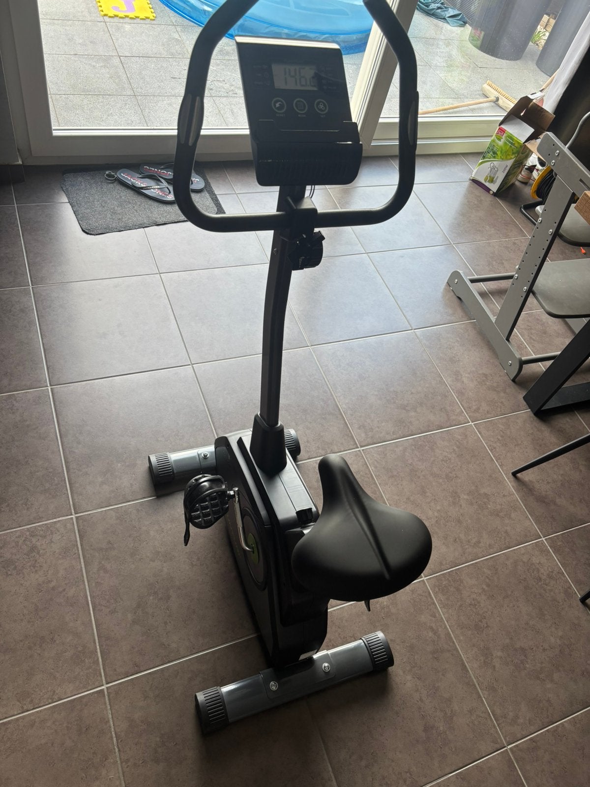 Vélo d'exercice Tunturi B35, Enlèvement, Comme neuf, Vélo d'appartement