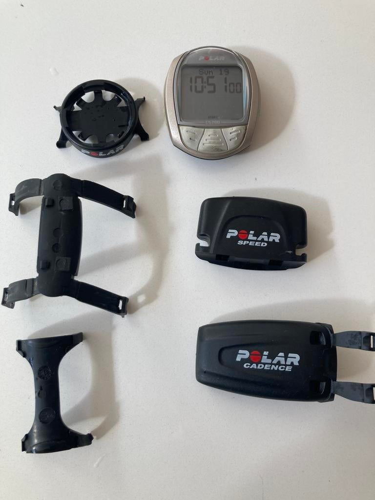 Polar snelheidsmeter en cadansmeter, Ophalen of Verzenden, Snelheidssensor, Gebruikt