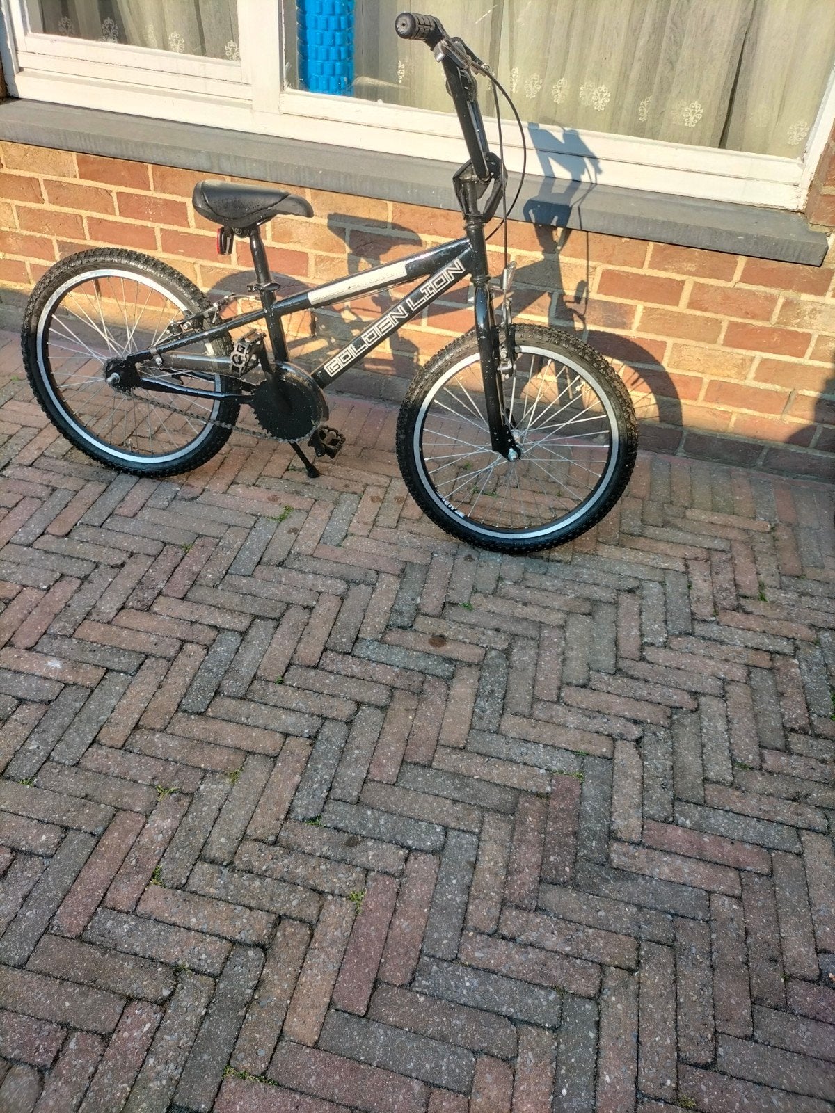 Bmx kinderfiets, Ophalen