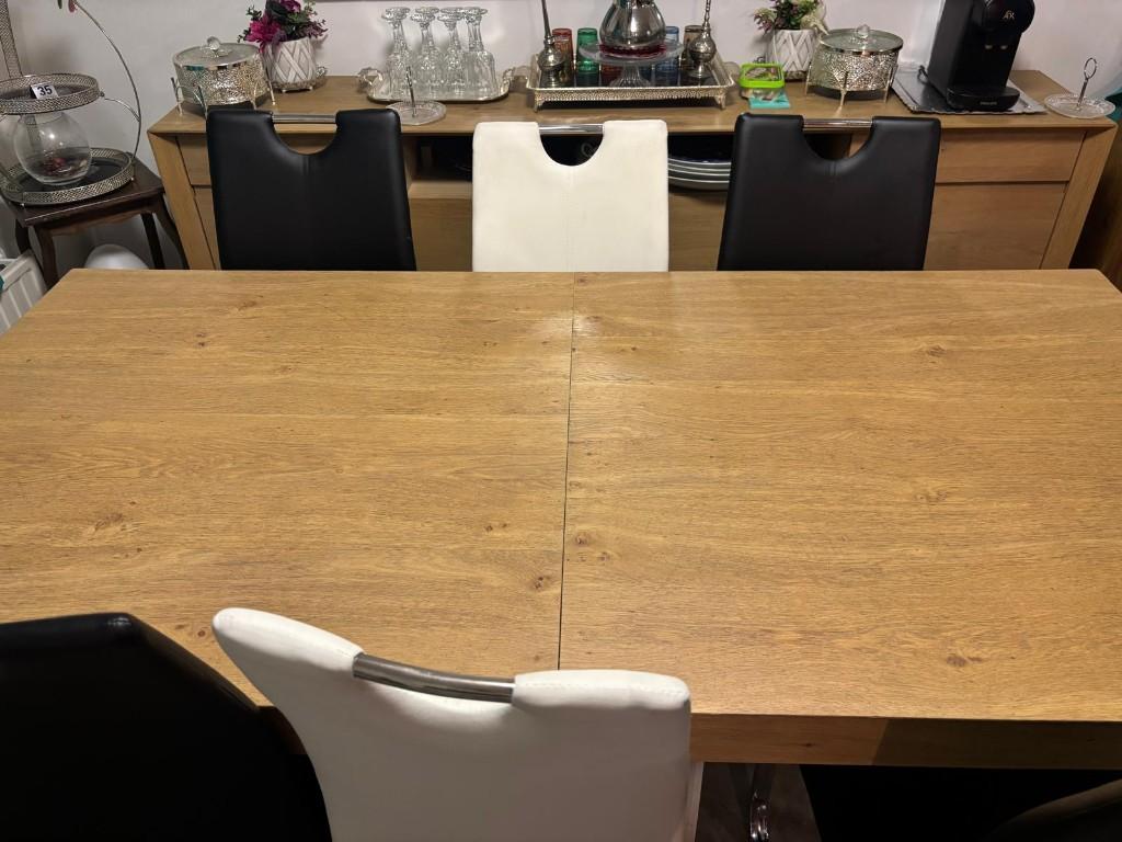 Salle à manger à vendre sur Rixensart, Maison & Meubles, Enlèvement, Comme neuf, Moderne, 8 chaises ou plus