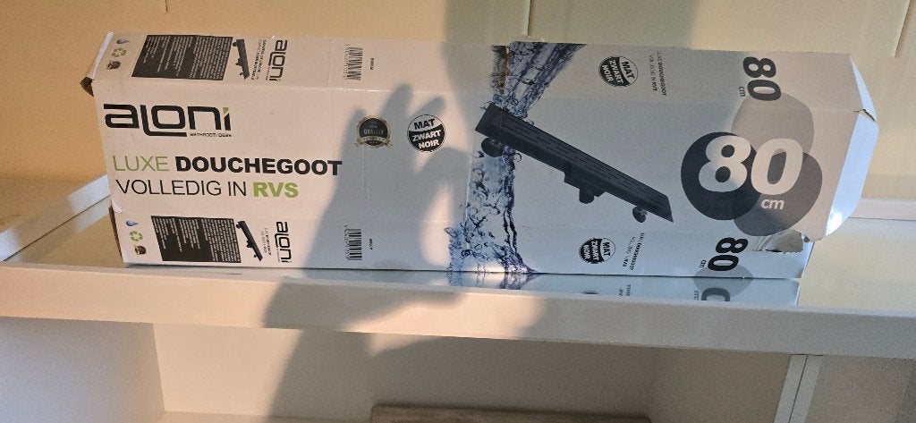 Douchegoot, Doe-het-zelf en Bouw, Ophalen, Nieuw