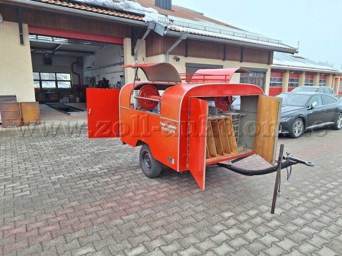 Oldtimer Aanhangwagen Foodtruck/Vakantieaanhangwagen, Ophalen