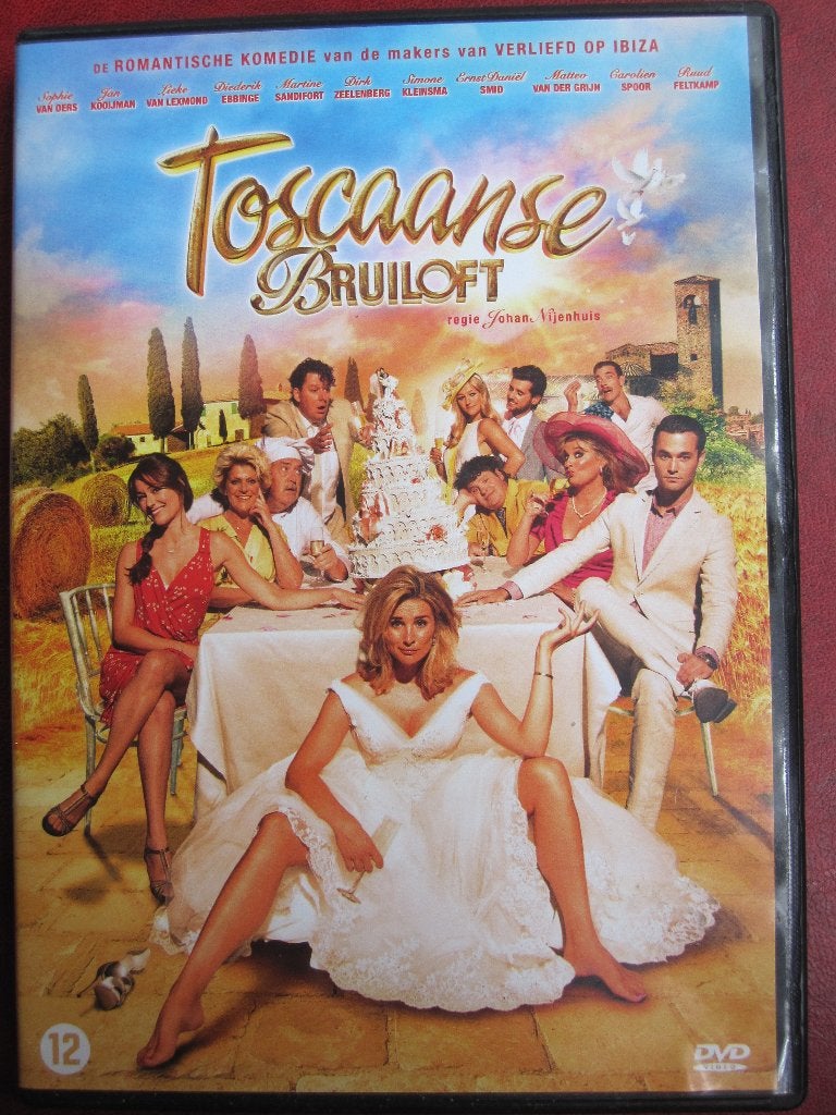 Toscaanse Bruiloft (2014), Cd's en Dvd's, Dvd's | Nederlandstalig, Nederlands, Ophalen of Verzenden, Zo goed als nieuw, Komedie