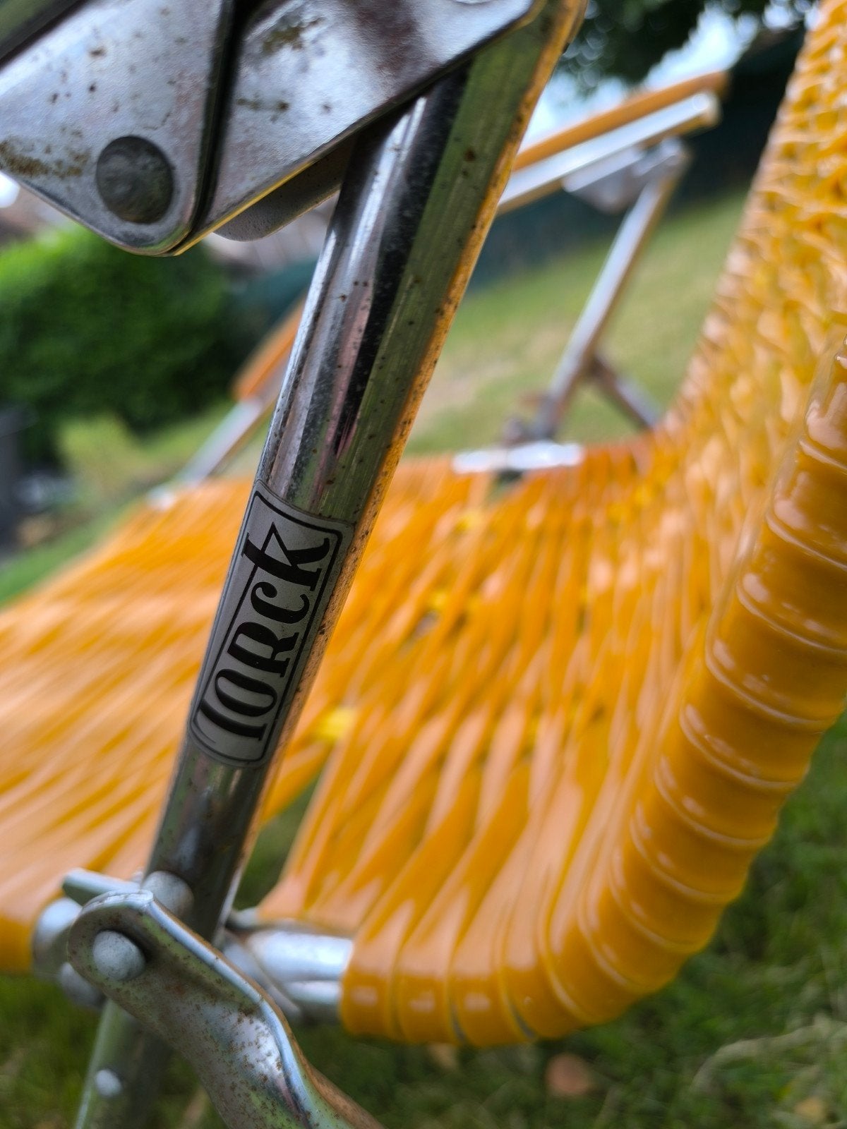​Transat vintage iconique TORCK – Design Belge – Tressage Sp