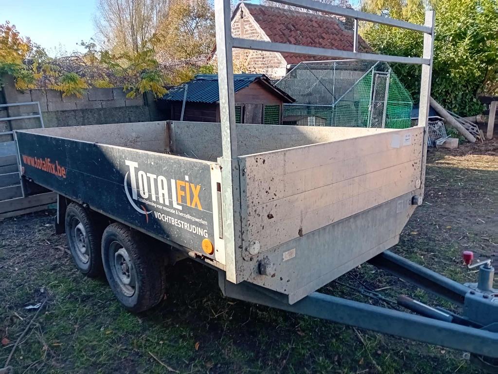 Remorque alu 3m10, Enlèvement, Utilisé