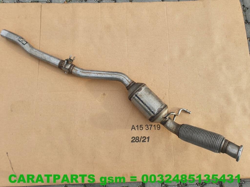 2K0253059AL Catalyseur de tuyau d' chappement Caddy Caddy Co, Volkswagen, Volkswagen AG, Vw@volkswagen.de, Utilisé