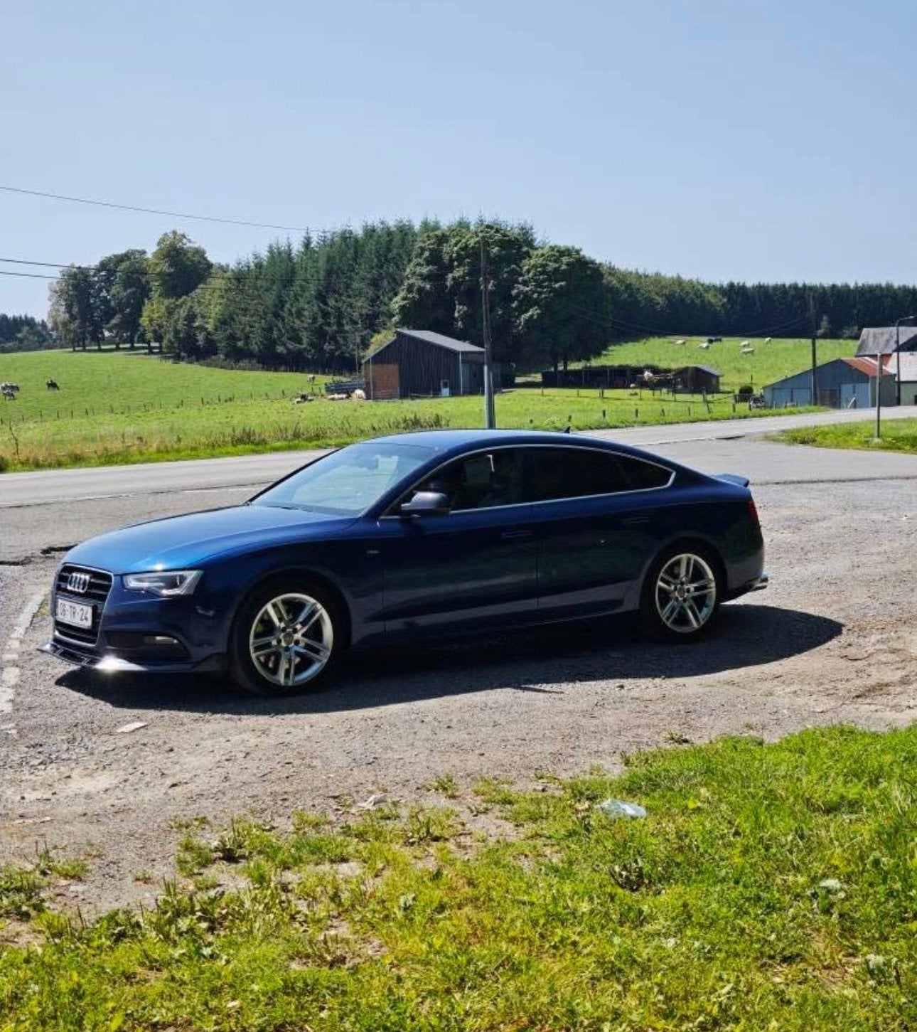 Audi A5 Sportback 3.0 TFSI quattro S tronic - Stage 1
400 c, Automaat, 4 zetels, 1700 kg, Blauw