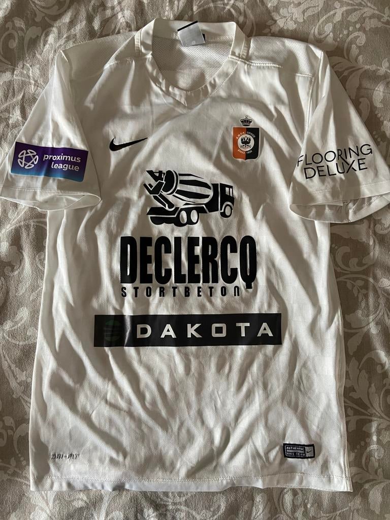 Matchworn shirt  sk deinze, Sport en Fitness, Voetbal, Ophalen of Verzenden, Zo goed als nieuw, Shirt