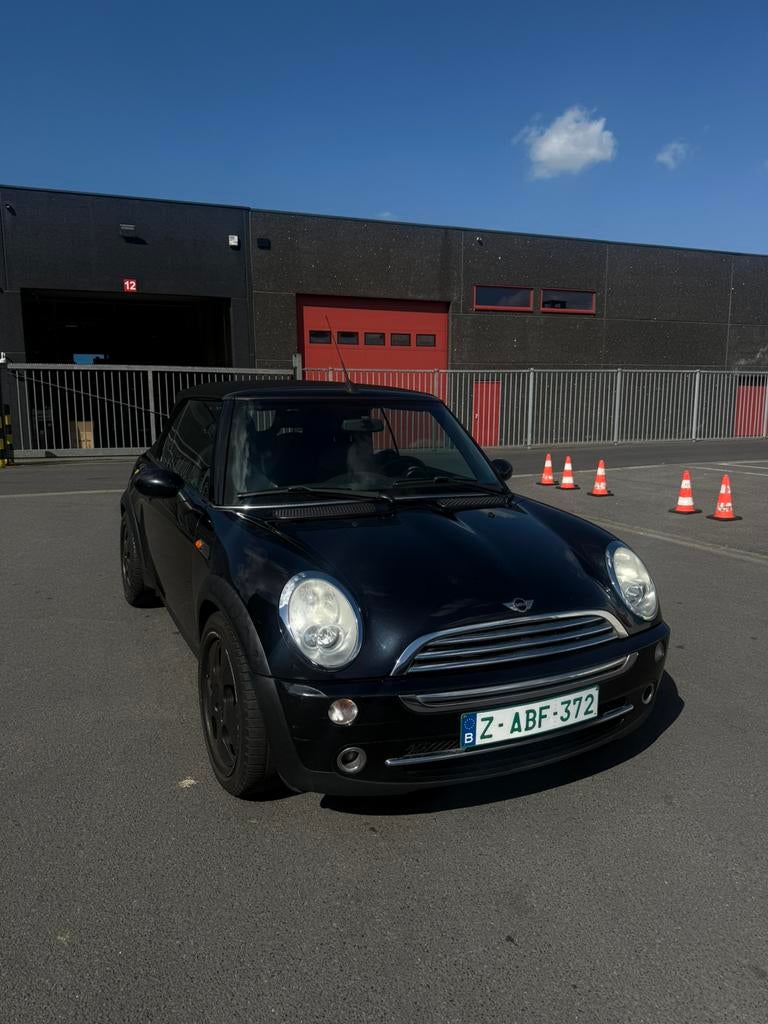Mini cooper cabrio, Auto's, Mini, Automaat, Cabriolet, Zwart, Bedrijf