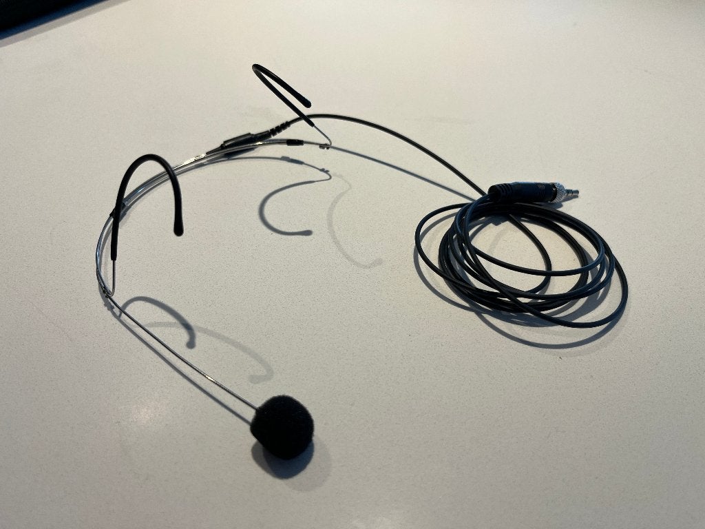 Sennheiser Headset Microfoon - (SL headmic 1 Silver EW), Muziek en Instrumenten, Microfoons, Ophalen, Zo goed als nieuw, Overige typen