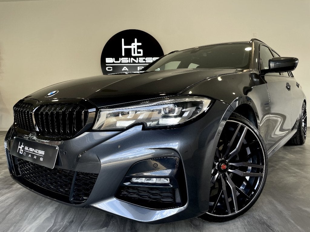 BMW 320 dA/ TOURING/ PACK M/ SHADOW LINE/ APPLE CARPLAY, Auto's, Automaat, Achterwielaandrijving, 4 cilinders, Alcantara