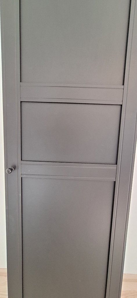1 Porte, anthracite, 50x229 cm, Maison & Meubles, Armoires | Penderies & Garde-robes, Neuf, 25 à 50 cm, Avec porte(s), Bois