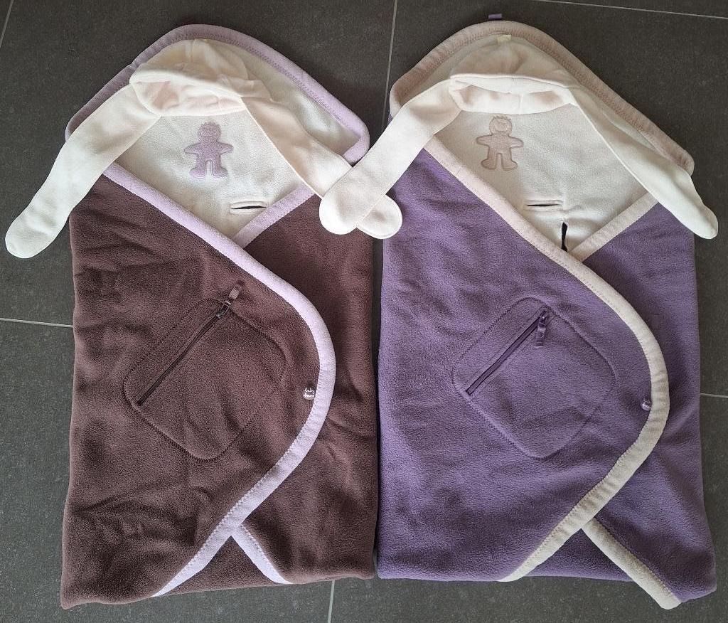 2x Baby boum wikkeldeken, Ophalen of Verzenden, Gebruikt, Overige typen