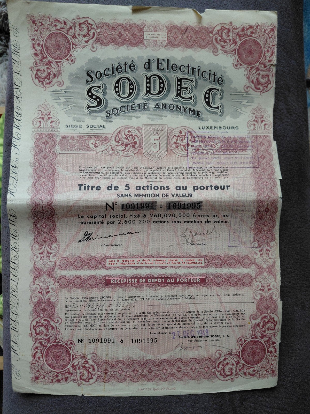 Partij 22 oude aandelen Scripofilie (Zeldzaam Hasselt 1896, Timbres & Monnaies, Enlèvement ou Envoi, Action
