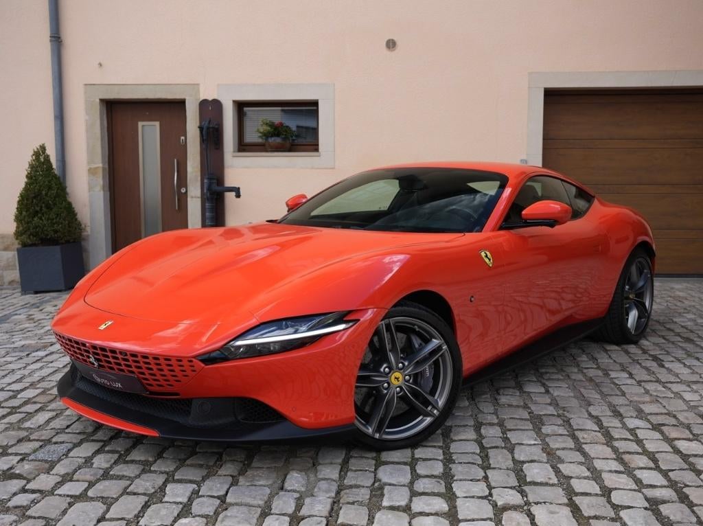 Ferrari Roma/Rosso Dino/CarPlay/Magneride/360/Seat Ventil., Auto's, Ferrari, Automaat, 4 zetels, Achterwielaandrijving, 456 kW