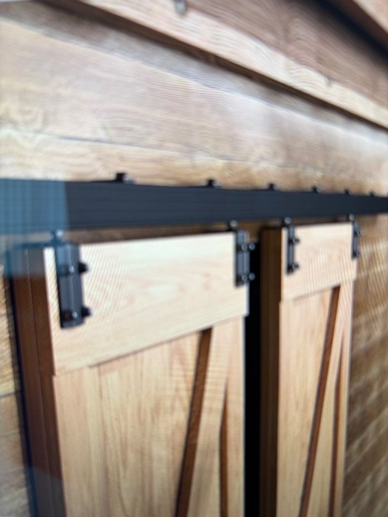 Schuifdeur rail barn double door, Ophalen, Nieuw, Metaal