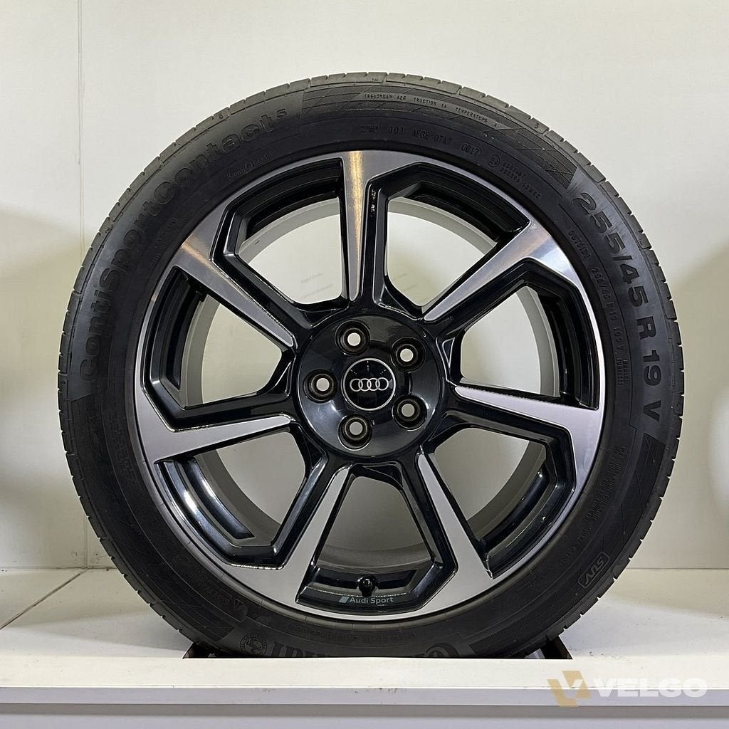 AUDI SQ5 Q5 SET VELGEN + ZOMERBANDEN 19 INCH, Auto-onderdelen, 19 inch, Gebruikt, 255 mm, -