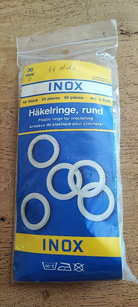 haakringen 44stuks 30mm, Hobby en Vrije tijd, Ophalen of Verzenden, Zo goed als nieuw